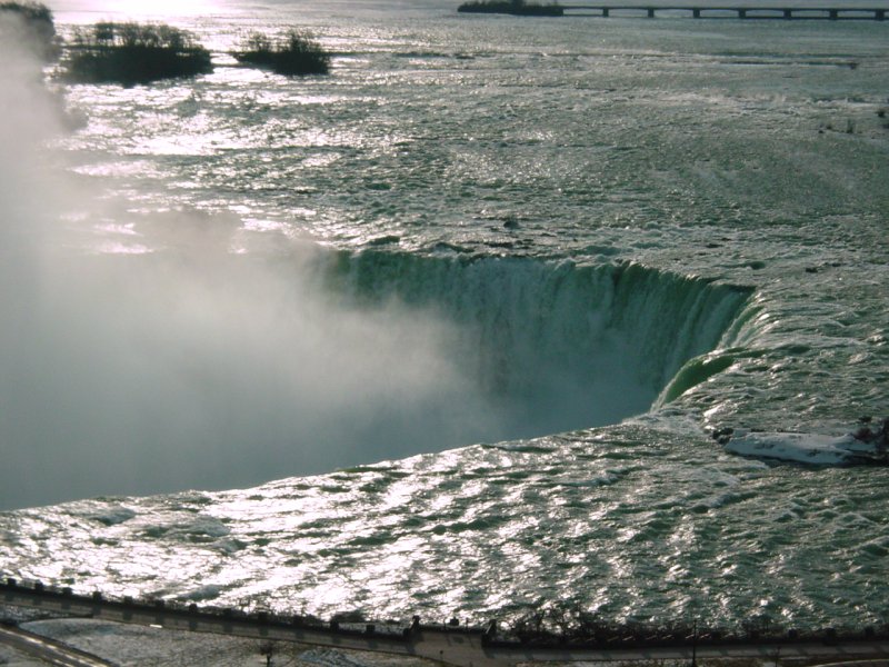 View from Hotel Room - Niagara Falls