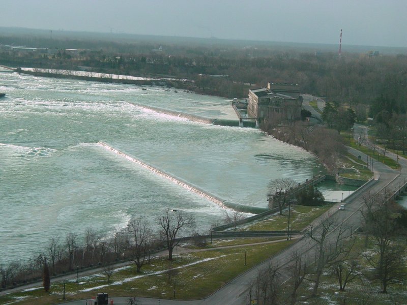 View from Hotel Room - Niagara Falls