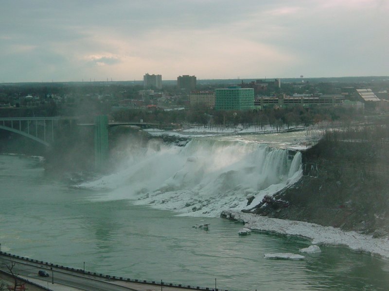 View from Hotel Room - Niagara Falls