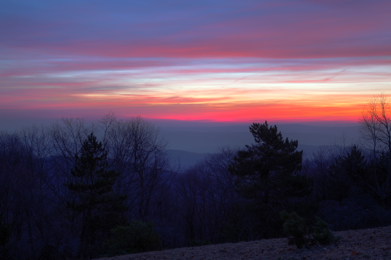 Sunrise on Pike Knob