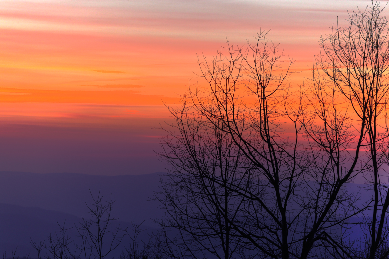Sunrise on Pike Knob