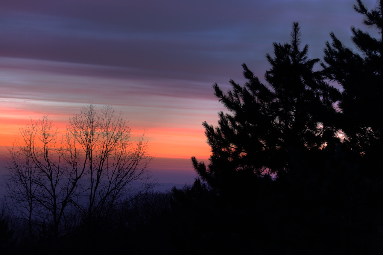 Sunrise on Pike Knob