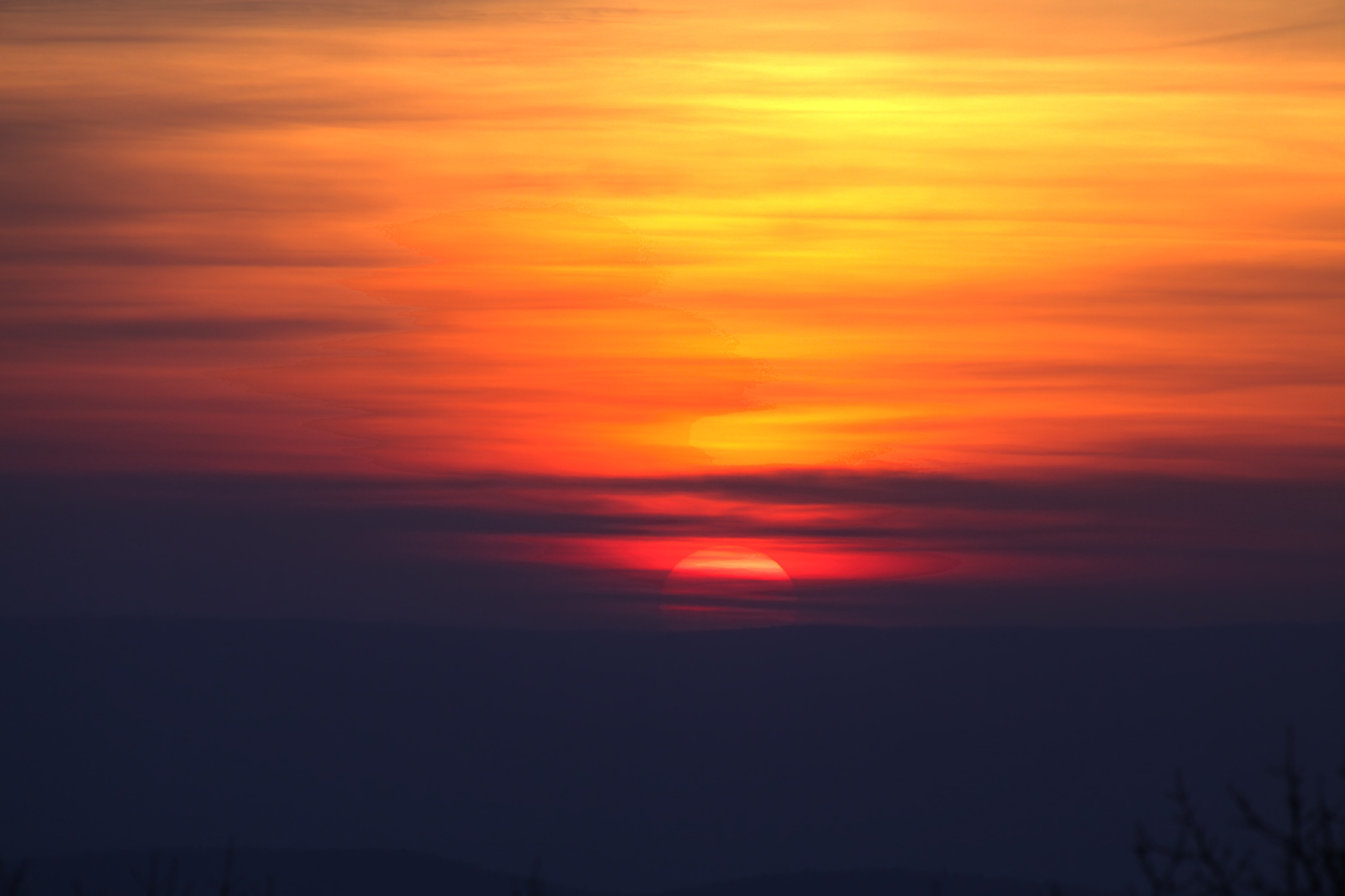 Sunrise on Pike Knob