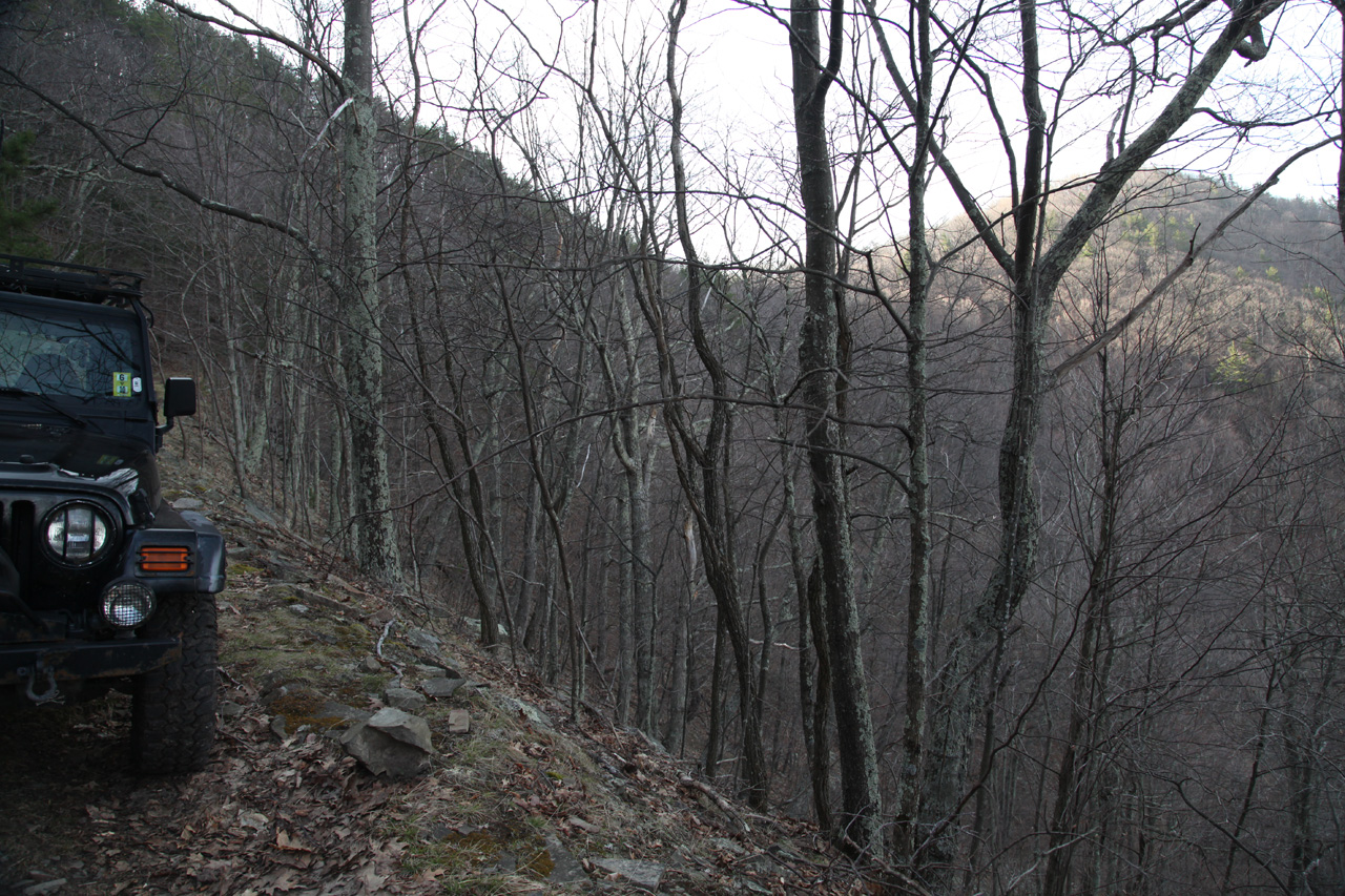 Drop off trail
