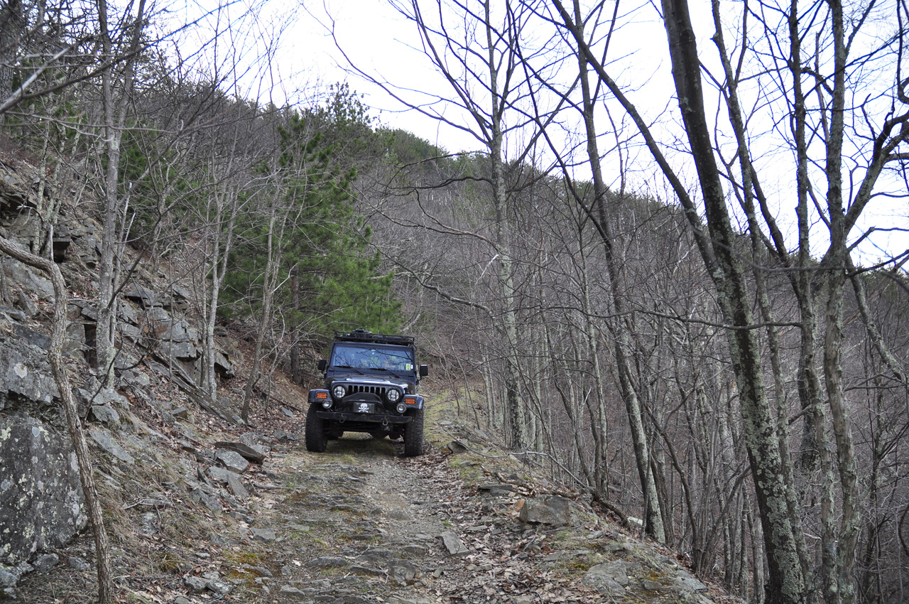 Stopped for Trail Check