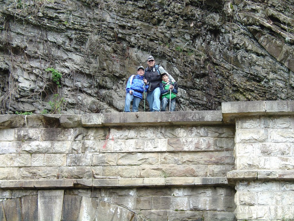 Crossover at Paw Paw Tunnel Entrance