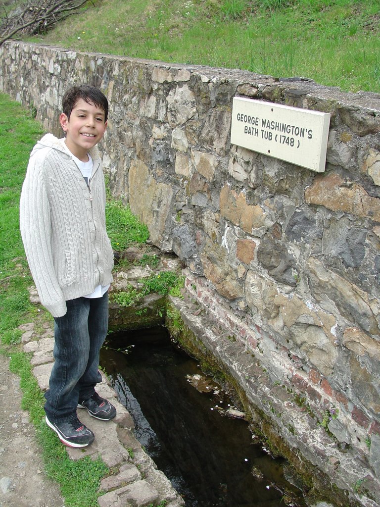 Tom at Washington's Bath