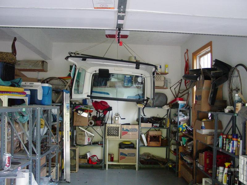 Hard Top stowed
