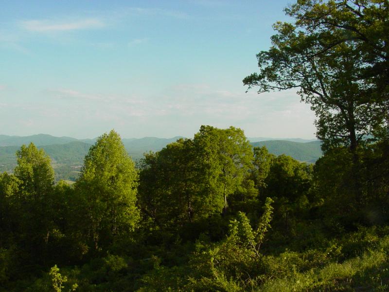 At the Entrance to Skyline Drive