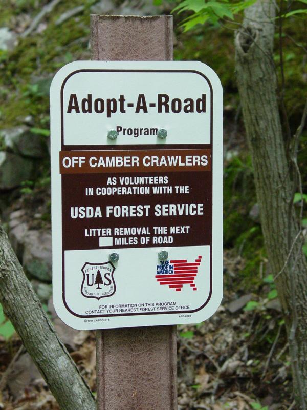 OCC Adopt-A-Road on Old Route 33 - Click to Enlarge