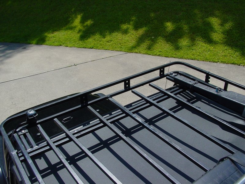 Bestop Strapless Bikini installed - rear overhead view