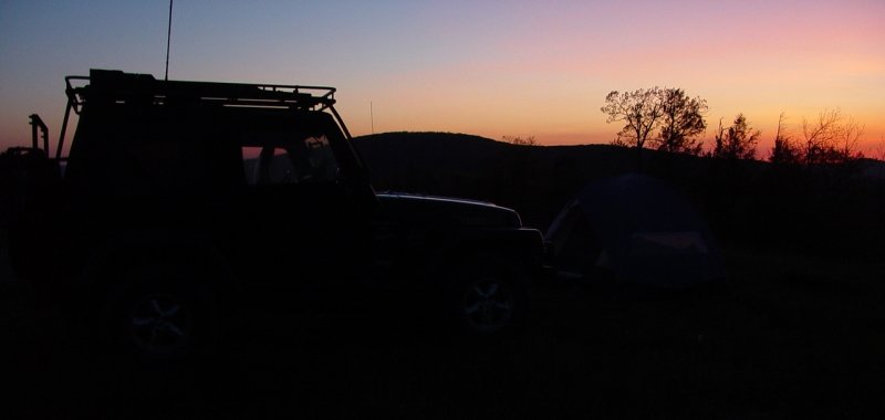 Sunrise on Meadow Knob