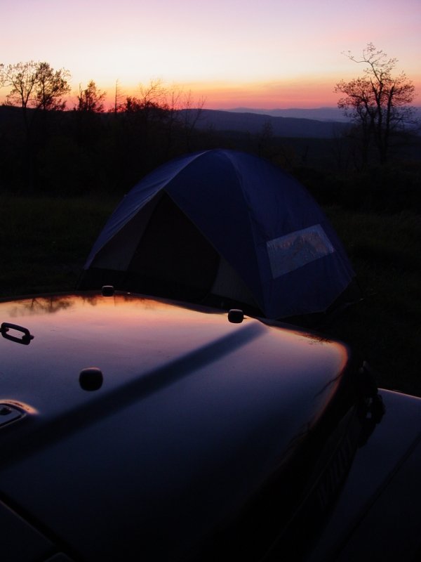 Sunrise on Meadow Knob