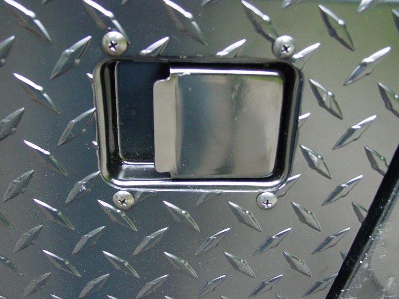 Door Latch in place - Click to Enlarge