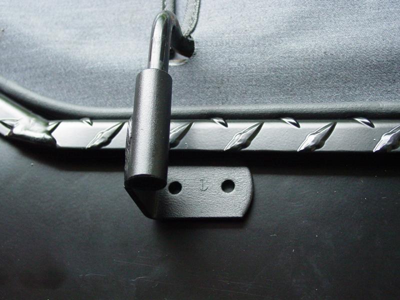 Aligning Door Upper Bracket (right middle) - Click to Enlarge