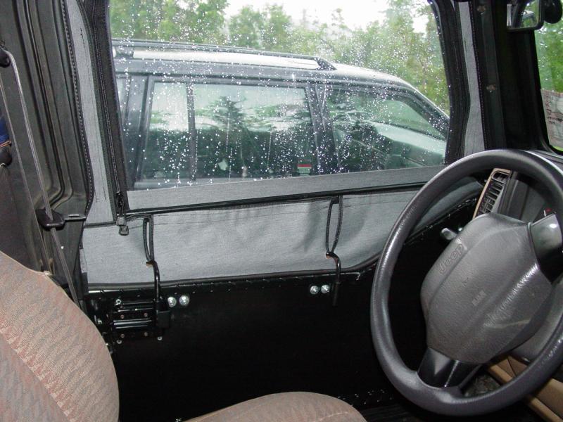 Installed Door Interior - Click to Enlarge