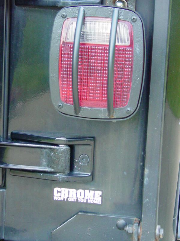 Chrome Won't Get You Home!