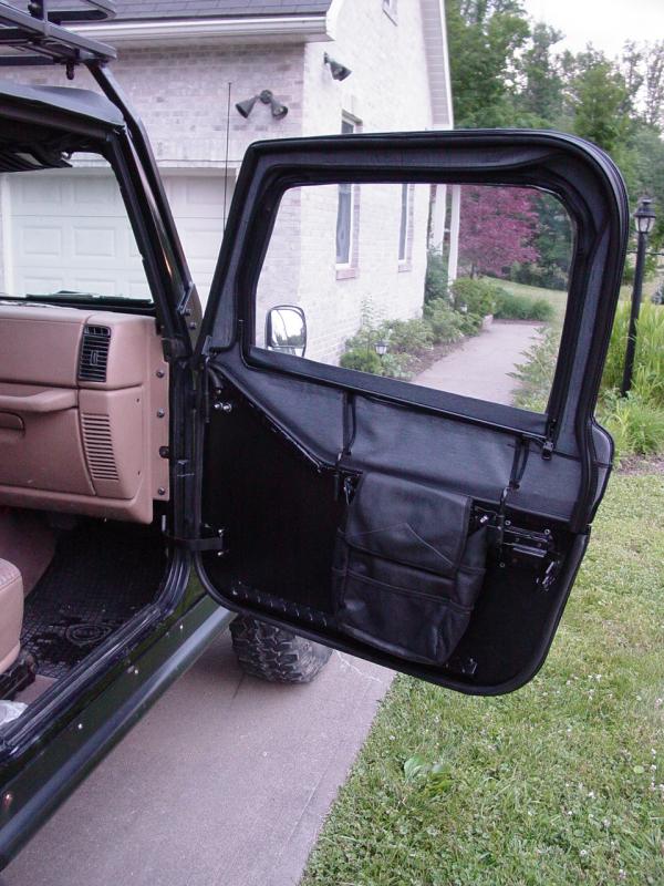 Door Pocket with uppers installed - Click to Enlarge