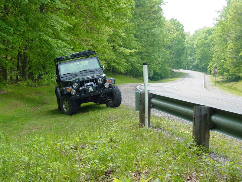 4x4 Icon at Cooper Rock TB Dropoff