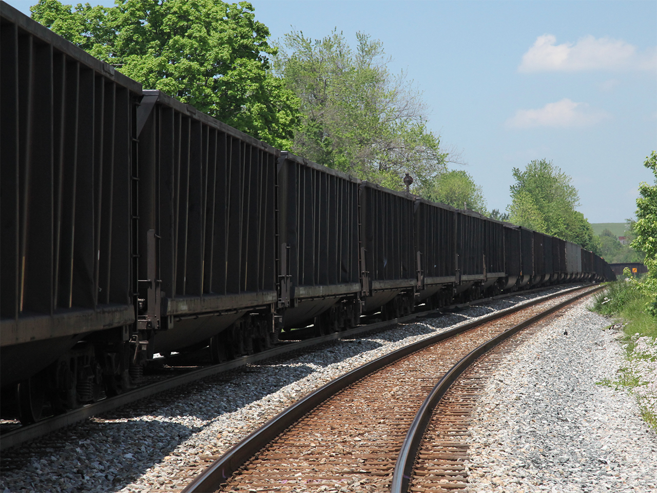 Coal Cars at Terra Alta, WV