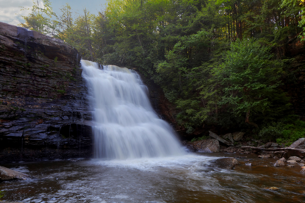 Muddy Creek Falls at Swallow Falls State Park