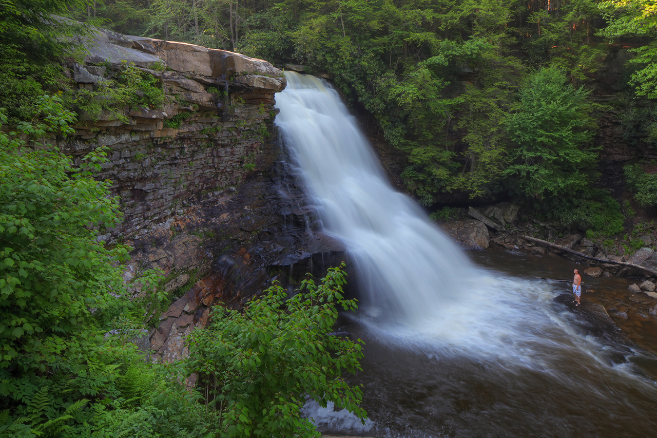 Muddy Creek Falls at Swallow Falls State Park