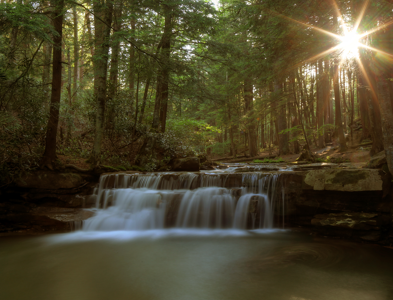 Tolliver Falls at Swallow Falls State Park