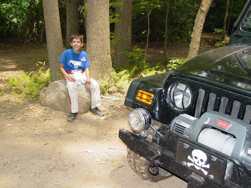 Tom taking a break