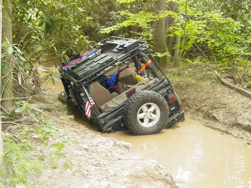 In the Mud Hole - Click to Enlarge the misery