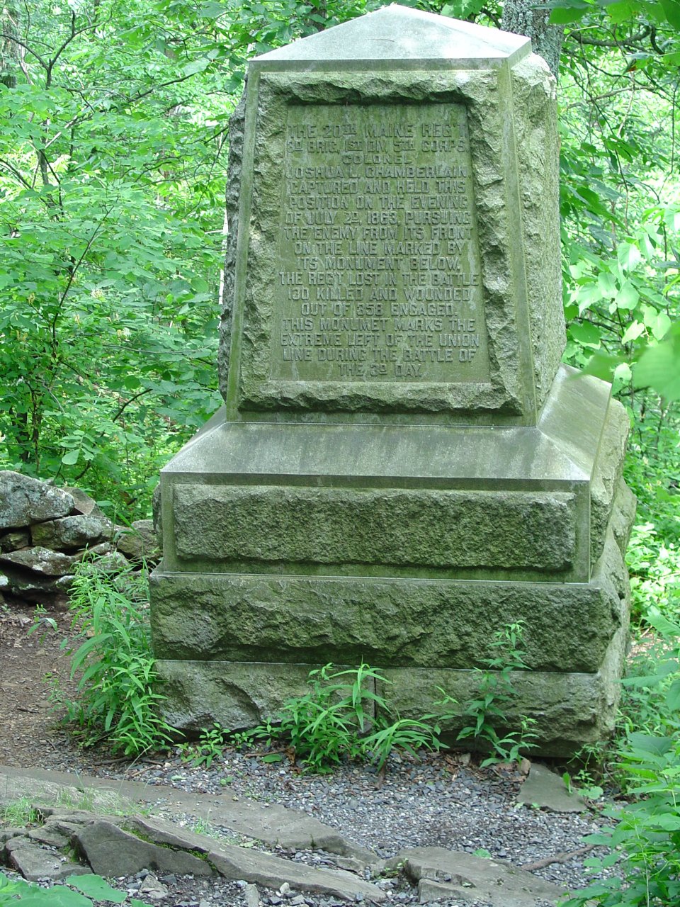 Monument on Round Top