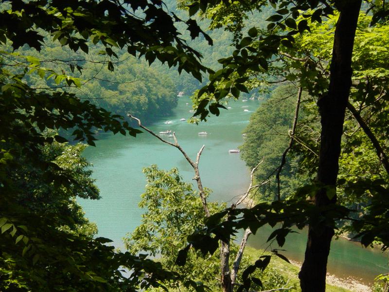 Boats on the Cheat River