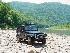 The Jeep on the Banks of the Cheat