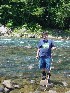 Ted at the Cheat River