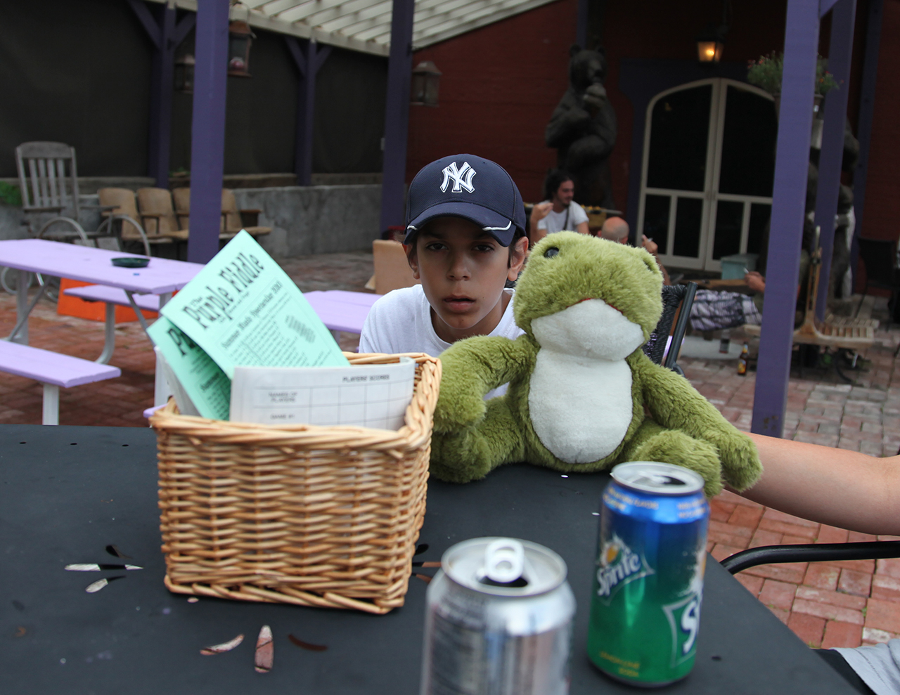 Tom at the Purple Fiddle
