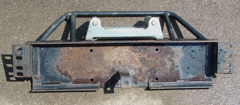 Winch Plate Corrosion