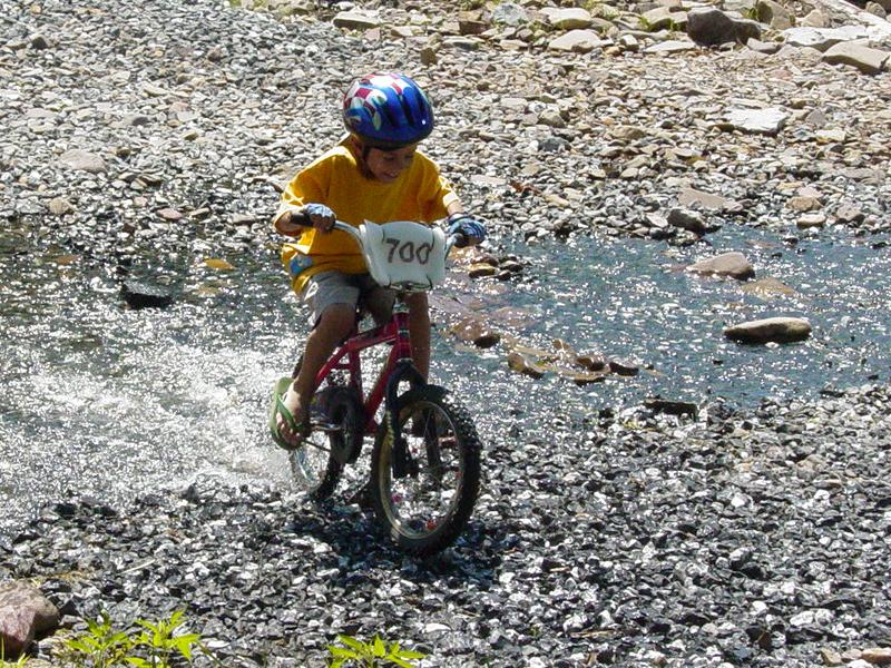 Crossing the stream - Click to Enlarge