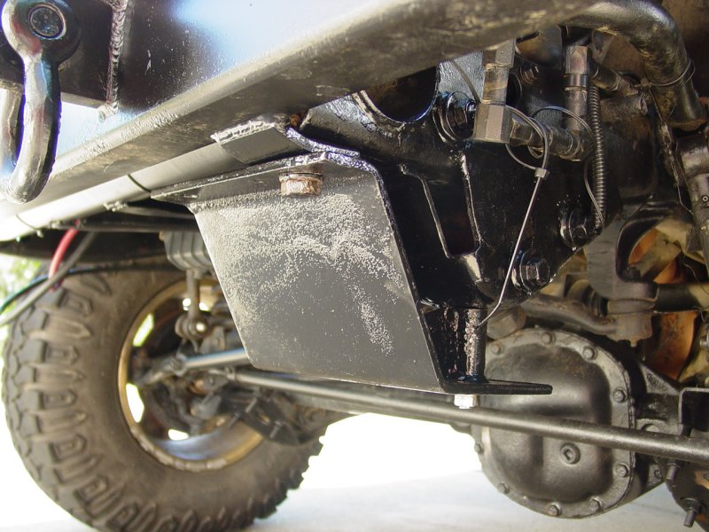 Steering Box Skid Plate