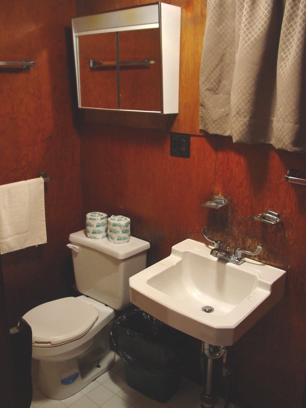 Babcock State Park, WV, Cabin 6, Bathroom