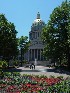 Kids in front of the WV State Capitol  - Charleston, WV
