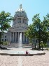 Kids in front of the WV State Capitol  - Charleston, WV