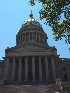 Kids in front of the WV State Capitol  - Charleston, WV