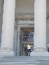 Maria in front of the WV State Capitol  - Charleston, WV