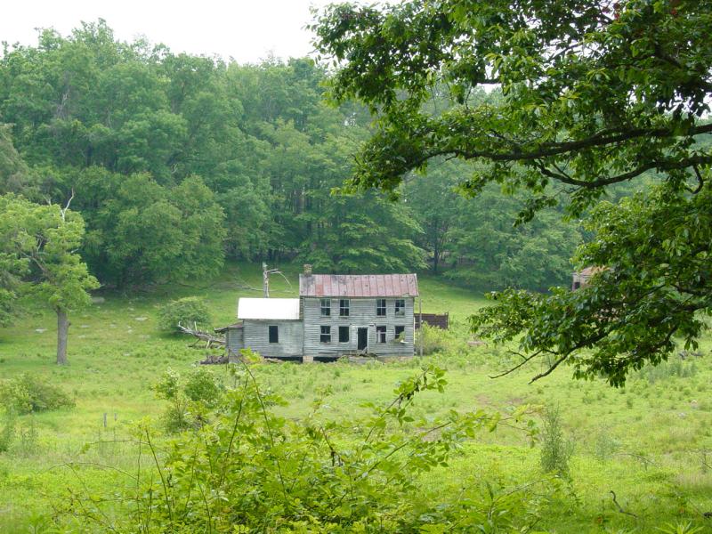 Ruin on Mt. Nebo-Bull Run Road