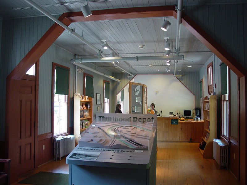 Thurmond, WV, Visitor Center
