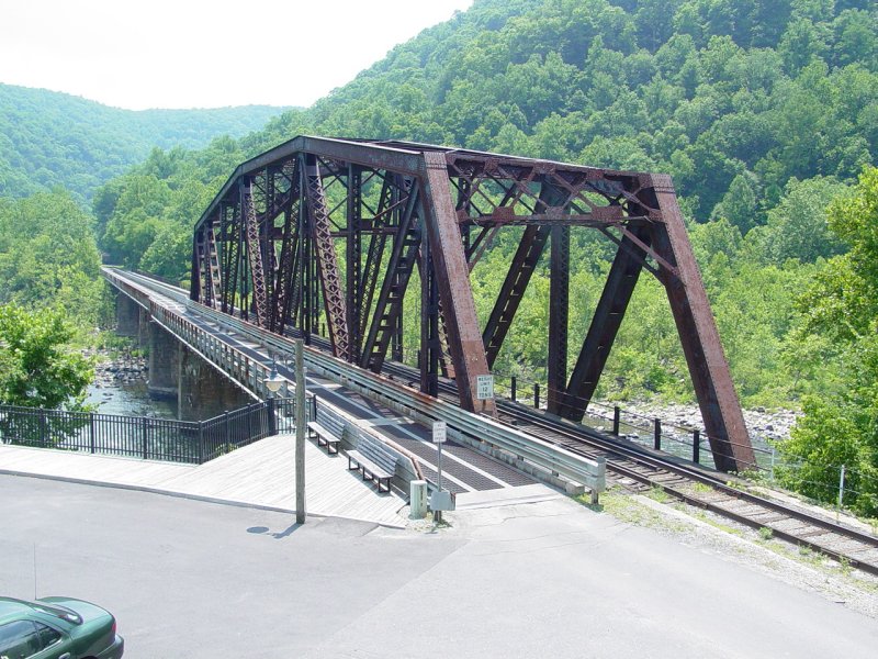 Thurmond, WV, Bridge over New River
