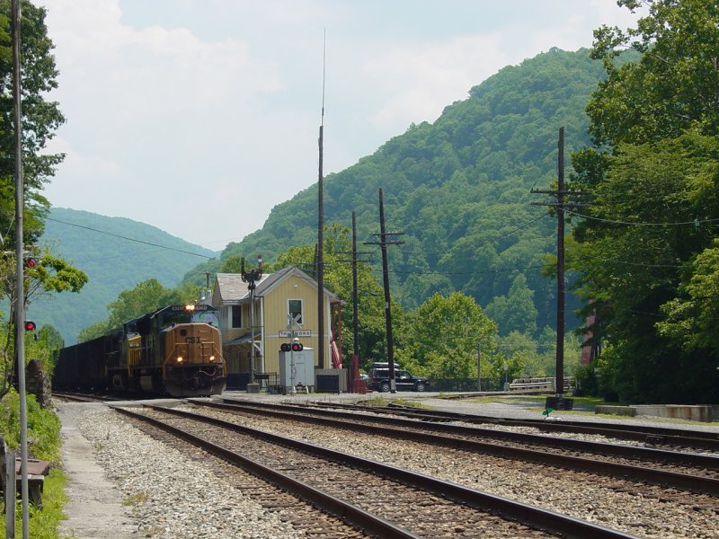 Thurmond, WV, Train - Click to Enlarge