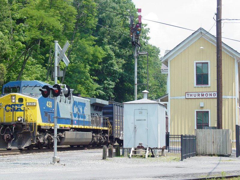 Thurmond, WV, Train