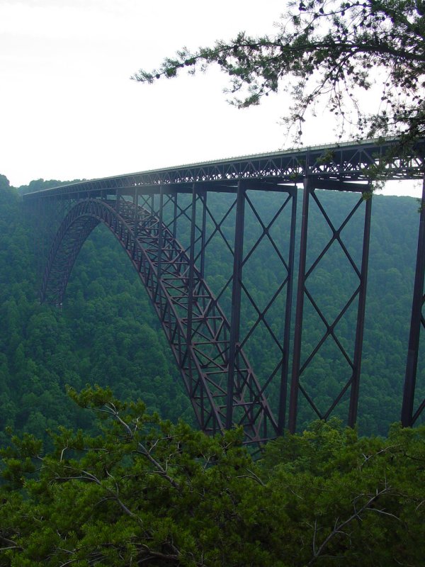 View from New River Gorge Observation Deck
