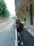 Thurmond, WV, Maria and Ted Trackside