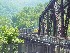 Thurmond, WV, Train on Bridge over New River